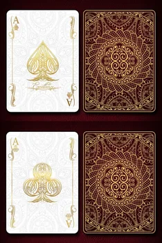 Dviračių Kompetencijos Kortų Pokerio Dydžio Denio USPCC Limited Edition 