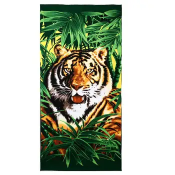 Džiunglių Karalius Tigras Vonios Rankšluosčių Džiovinimo Washcloth Maudymosi Kostiumėliai, Dušas 70*140