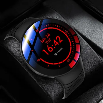 E-3 Smart Watch Vyrai Visiškai Jutiklinis Ekranas Užsakymą Žiūrėti Dial IP68 Vandeniui Naujas Smartwatch 