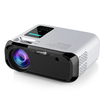 E500H mini Projektorius Full-HD 1080P projektorius WI-fi sujungti su Telefonu 1280x800P Rezoliucija Beamer 6000lumens 4K Proyector Namų kino Teatro