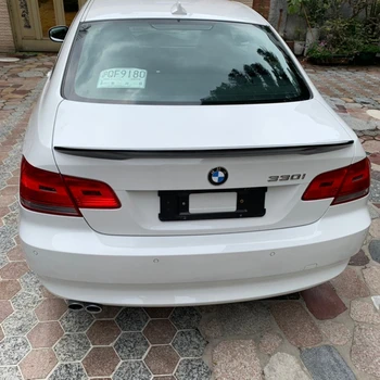 E92 Atlikimo Stiliaus ABS Medžiagos Galinio Sparno Lūpų Spoileris BMW E92 3 Serijos Kupė 2-Durų 316i 318i 320i 323i E92 M3 2005-2011 m.