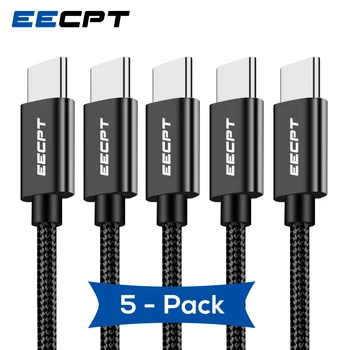 EECPT 5 Pak, USB C Tipo Kabelio 