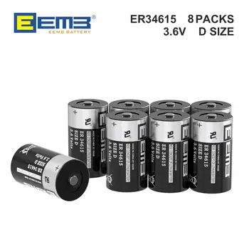 EEMB ER34615 19000mAh D Dydis Ličio Baterija Žaislas Įrankiais, dujinė Viryklė, Vandens Šildytuvas Žibintuvėlis neįkraunamų