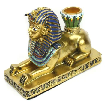 Egiptas Žvakių Laikikliai Dervos Figūrėlės Anubis Sfinksas Namų Puošybai Žvakidė