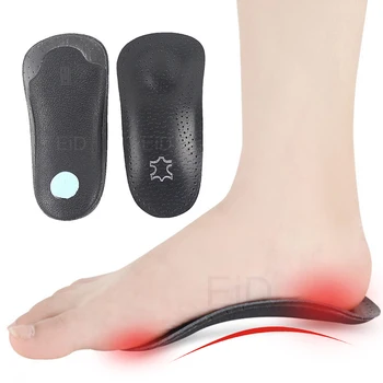 EiD 3/4 Odos ortopedinė avalynė vidpadis dėl vienodo kojų arka parama orthotic batų pado Įtvarai kojoms vyrų ir moterų pėdų priežiūros
