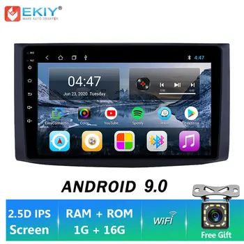 EKIY IPS Android 9.0 2 Din Grotuvas Už Chevrolet AVEO T250 2006-2012 Automobilio Multimedijos Vaizdo GPS Navigacija Stereo Radijo DVD HU