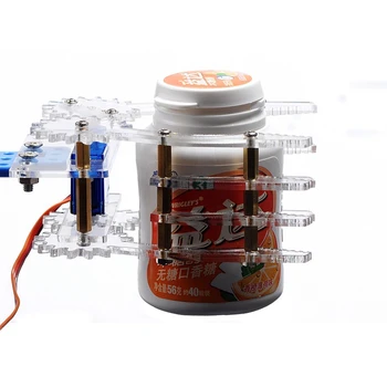 Elecrow Roboto Rankos Apkabos, Letena 4 DOF Akrilo 9G Servo už Arduino 3D Sukasi Mašina Automobilio Rankos 