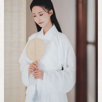 Elegantiškas Senovės Princesė Pasakos Kostiumų Kinijos Tradicinės Hanfu Drabužių Etapo Rezultatus Balta Kinų Suknelė Moterims Cosplay