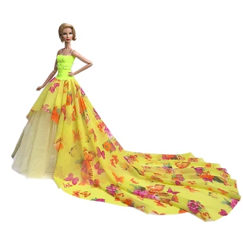 Elegantiškas Vestuvės Suknelės, Suknelė Apranga, Drabužiai, Kostiumai, Lėlės Priedai Suderinami Barbie 11.5 colių Mergina Lėlės, Žaislai