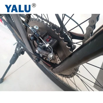 Elektrinis dviratis benzinas variklio kalnų dviratis PASIDARYK pats, variklis naujas specialios formos Žvaigždutę 52 dantų nereikia kilimo diskiniai stabdžiai