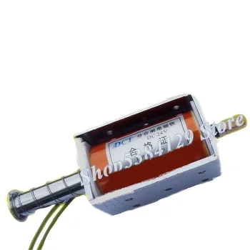 Elektromagnetas push-pull ilgio insulto 30mm poveikio tipą miniatiūriniai AC/DC DC12V24V48V110V220V