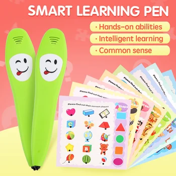 Elektroninių Smart Logika Mokymosi Pen Fonetinis Mokymosi Tėvų Vaikų Bendravimą Pen Knygos, Žaislai, Naujas Vaikų Švietimo Žaislai