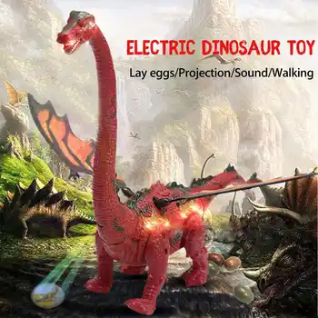Elektros Vaikščioti Dinozaurai Žaislas Kiaušinius Projekciniai Žibintai Riaumojimas Skamba Vaikams Dovanos