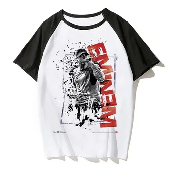 Eminem Marškinėliai Bad Meets Evil Rap Rock, vyriški T-Shirt Vyrams Naujas Trumpas Rankovės Atsitiktinis Hip-Hop Top Tee Camisetas Masculina
