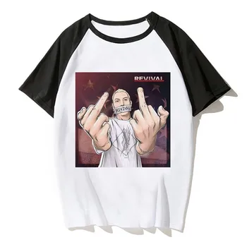 Eminem Marškinėliai Bad Meets Evil Rap Rock, vyriški T-Shirt Vyrams Naujas Trumpas Rankovės Atsitiktinis Hip-Hop Top Tee Camisetas Masculina