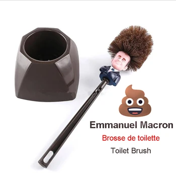 Emmanuel Macron WC Toilette Prancūzijos Prezidentas Tualeto Šepetys Padaryti Tualeto Didžiosios Vėl L9 #2