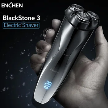 ENCHEN Blackstone 3 Elektriniai Skustuvai Vyrams 3D Plaukiojantis Pjovimo Galva Vyras Skutimosi Mašina Barzda Žoliapjovės USB Įkraunamą Skustuvą