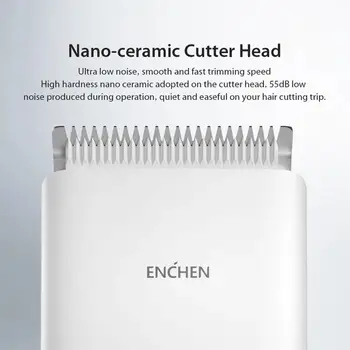 Enchen Padidinti Plaukų Žoliapjovės USB Elektros Dviejų greičių Plaukų Cutter Greitai Įkraunama Plaukų Kirpimo mašinėlės Suaugusiųjų Kūdikio Plaukų, Pjovimo Staklės