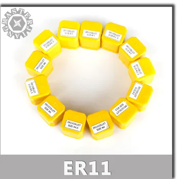 ER11 Collet 13pcs er11 Collet Chuck Nuo 1mm iki 7mm Plaka 0,1 MM Tikslumo CNC Frezavimo Staklės, Įrankių ir Veleno.