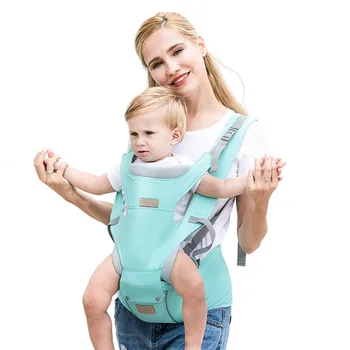 Ergonomiškas Baby Carrier 0-36 Mėnesių Kvėpuojantis Atsuktą Atlikti Ergonominių Kengūra Kuprinė Hipsit Kūdikių Diržas Su Juosmens Atrama