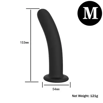 Erotinis Silikono Analinis Dildo Butt Plug Realistiškas Penis Tvirtas siurbtukas Dick Žaislas Suaugusiam G-taško Orgazmą Sekso Žaislai Moteris