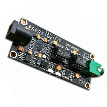 ES9038Q2M dekoderis valdybos I2S įvesties ES9038 asinchroninis USB modulis gali būti naudojamas su amanero USB IIS sąsaja