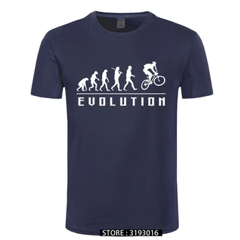 Evoliucija, Dviračiais Vyrų Top Marškinėliai 3D Spausdintos Grafikos Nauji Marškinėliai Medvilnės Estetinės Tshirts Vasaros Streetwear Greitas Laivas