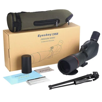 Eyeskey 20-60x60 Vandeniui Spotting scope Zoom Spotting scope Visą Multicoated Žygiai Monokuliariniai Teleskopas Su Trikoju