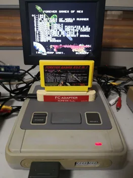 F-C Adapter SNES ar Japonų 16 bitų konsolės, žaisti 60Pins 8-bitų Žaidimų Kasetė 16-bitų Konsolės