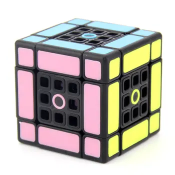 Fangshi F/S, Lim Dual 3x3x3 Magic Cube 3x3 Profesinės Greičio Įspūdį Plastiko Twisty Antistress Švietimo Žaislai Vaikams, Vaikai