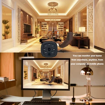FHD 1080P mini kamera, wireless wifi mini ip naktinio matymo kamera mažų mikro vaizdo kamera, 