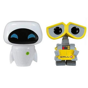 Filmo Robotas WALL-E 45 & EVE 44 Vinilo Paveikslas Modelis, Žaislai, Dovanos