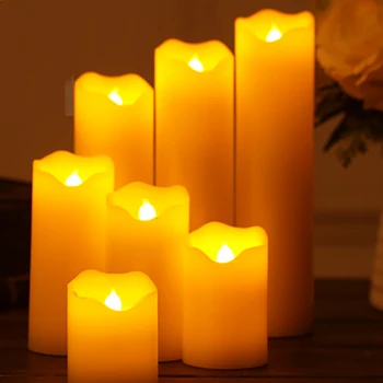 Flameless banga krašto elektros žvakė,Gimtadienio žvakės/kalėdų led žvakė, dekoratyvinės,vestuvių įvykis šalies žvakių šviesoje apdaila
