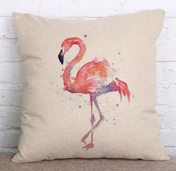 Flamingo Dekoratyvinės Pagalvėlės, Pagalvėlės, Padengti Poliesterio Užvalkalas Pillowcover Cojines Decorativos Para Sofa Cuscini Dekoratyvinis