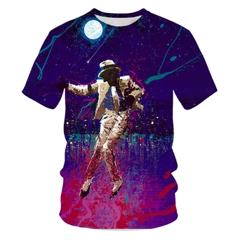 Forever Miss Jackson 3D spausdinimo atminimo mados vyriški t-shirt orui minkštos tekstūros laisvalaikio t-shirt vyrai Azijos dydis