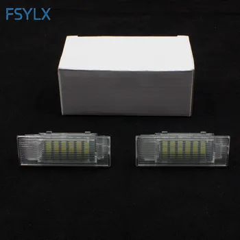 FSYLX 2vnt LED Bagažo Skyriuje Lempa Bmw F20 F21 F22 F30 F31 F34 F32 F33 F36 F10 Automobilio licencijos numerį šviesos