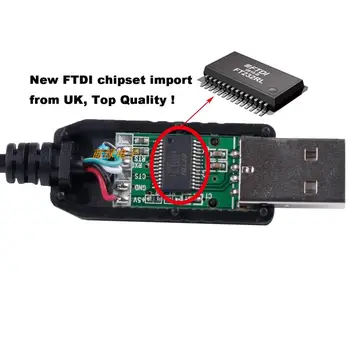 FTDI Chip Usb į RS232 25 Pin DB25 Male Jungtis Serijos Adapteris 1,8 M Kabeliu CNC Kontrolės Programavimo Compatib C-232R MUMS-232R