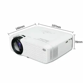 Full HD 1080P 3D LED Wifi Vaizdo Projektorius Mini Nešiojamieji protingų Namų Kinas HDMI LED Proyector