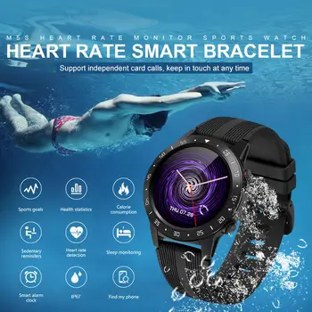 Full HD Touch IP67 atsparus Vandeniui Smart Žiūrėti Vyrams, Moterims, Širdies ritmas, Kraujo Spaudimo Stebėjimo Smartwatch GPS Sporto Smart Laikrodžiai