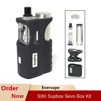 G-skonis SXK Supbox Sevo Pod Vape Komplektas tinka 18650 Baterija 5ml Pod Kasetė 0.96 colių OLED Ekrano TC Mod Kit Vs Pasito Kit / Vilkite X