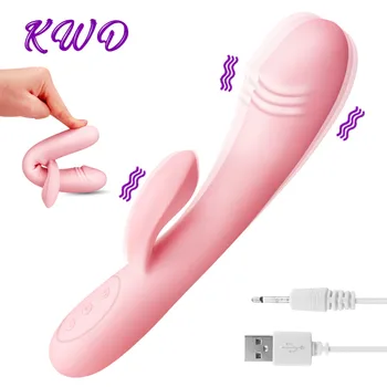 G-spot Rabbit Vibratorius skirtas Moteriai, Masturbacija Vibratorių Vibratorius Makšties Klitorio Stimuliatorius Sekso Žaislai Moterims, Intymios prekes