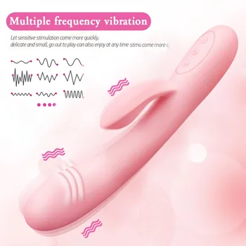 G-spot Rabbit Vibratorius skirtas Moteriai, Masturbacija Vibratorių Vibratorius Makšties Klitorio Stimuliatorius Sekso Žaislai Moterims, Intymios prekes
