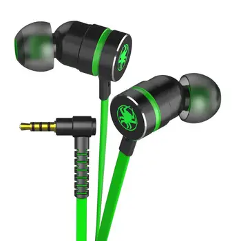 G20 Triukšmo Mažinimo Stereo Gaming Ausinės ausyje Sporto ausinės Su Mikrofonu Laidinio Traukos Ausinių