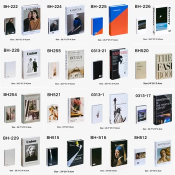 Gali Openable Netikrą Knygos namų puošybai knygą lauke stilingas ir gražus desktop apdailos saugojimo netikrą knygą lauke