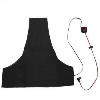 Galima skalbti Elektros Šildymo Vest Pagalvėlės Žiemą Šildomas, Lieti Pluošto Pėsčiųjų USB Atgal Pagalvėlės Elektros Vandeniui Šiltų Drabužių Rinkinys