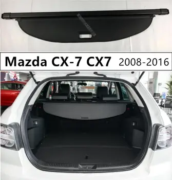 Galinės Liemens Security Shield Krovinių Dangtis Mazda CX-7 CX7 2008-2016 Aukštos Kokybės Auto Reikmenys Juoda Smėlio spalvos