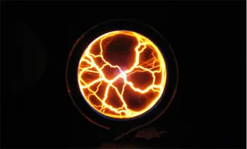 Garso valdymo žibintuvėlis Žaibo šviesos Elektroninių velnias šviesos Lazerio diskų šviesos Magija žibintai Balso kontrolės Žaibo disko