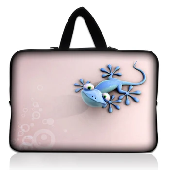 Gecko vandeniui Notebook Laptop sleeve maišelį atveju Kompiuterio dangtelis dėklas tablet PC 9.7 10 12 13 14 15 15.6 17.3 17.4 colių #X