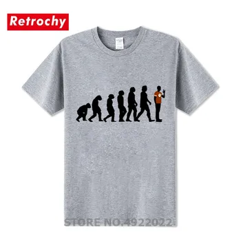 Geek Big Bang Teorija T-Shirt Humoro Evoliucija Sheldon Cooper T Shirts Nuostabus Breaking Bad Marškinėlius Vyrams, Atsitiktinis Medvilnės Tees