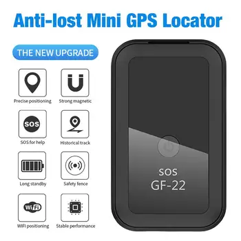 GF-22 Locator Mini Anti-Lost Bandomųjų Prietaisas GPS Tracker Nemokama Įrengimas Asmens Stebėjimo Objektas Tracker Automobilių Motociklas